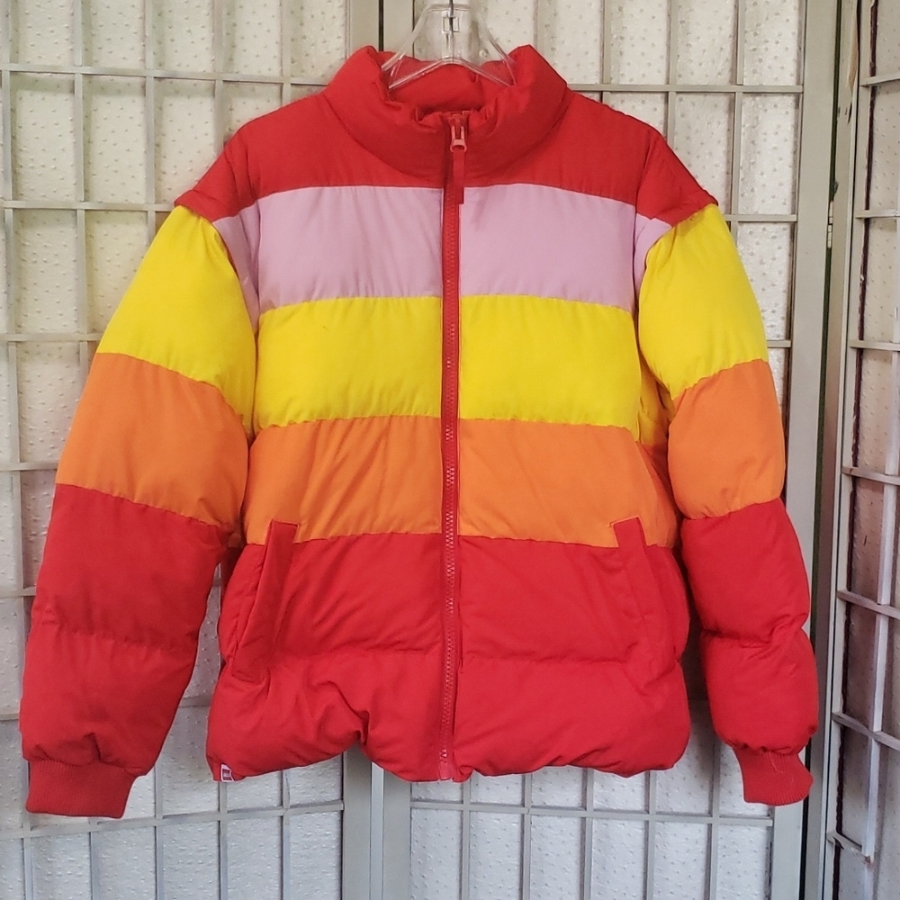 Lego woman puff polyester convertible jacket/vest L